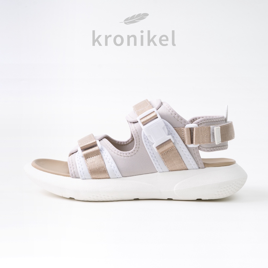 [PREMIUM LOKAL BRAND] KRONIKEL PROJECT // SANA 2-in-1 Sandals - Gold