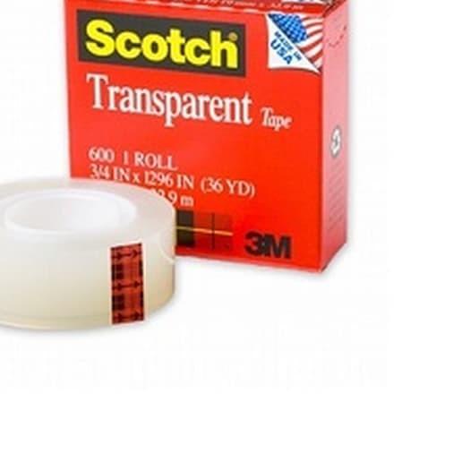

➺ Scotch Transparan 3/4 x 36yd 3M (isolasi Bening) ♡