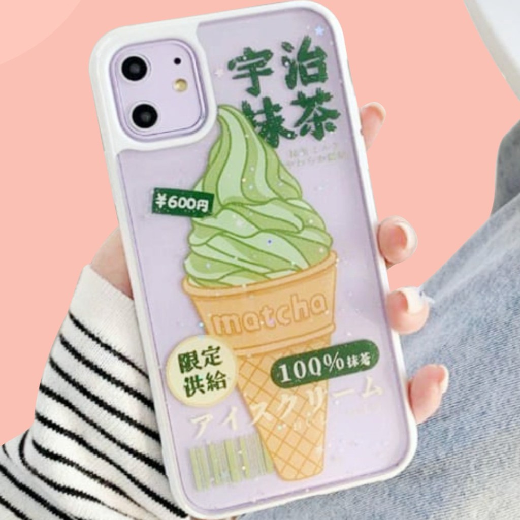 ICE CREAM Milkyway Softcase iphone 6 7 8 6 / 6s plus 7 plus 8 plus X Xs Xr Xs Max 11 Pro 12 Pro Max