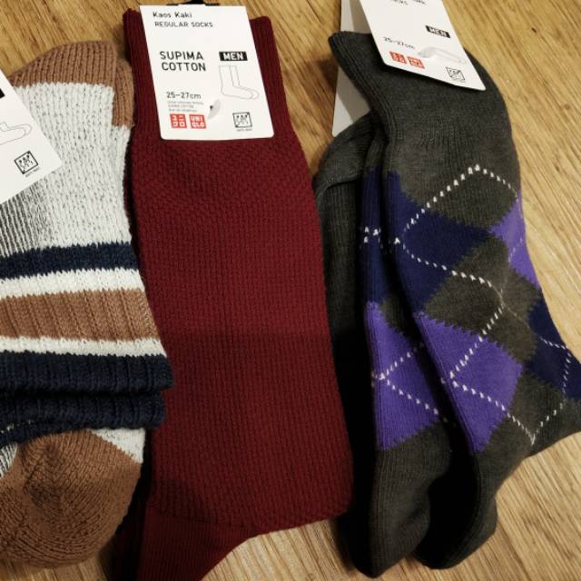 Uniqlo Socks Sale Kaos  Kaki  Uniqlo Kaos  Kaki  Pria 