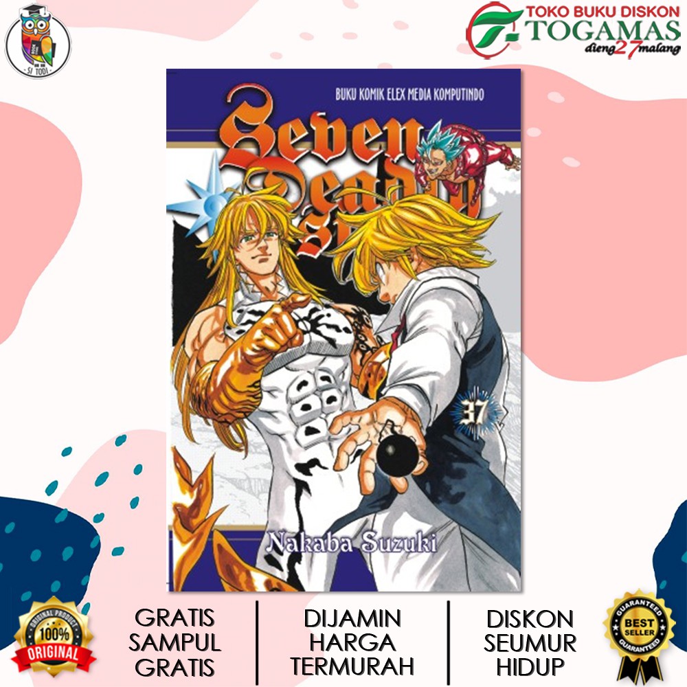 SERI KOMIK SEVEN DEADLY SINS KARYA NAKABA SUZUKI / ELEX MEDIA KOMPUTINDO