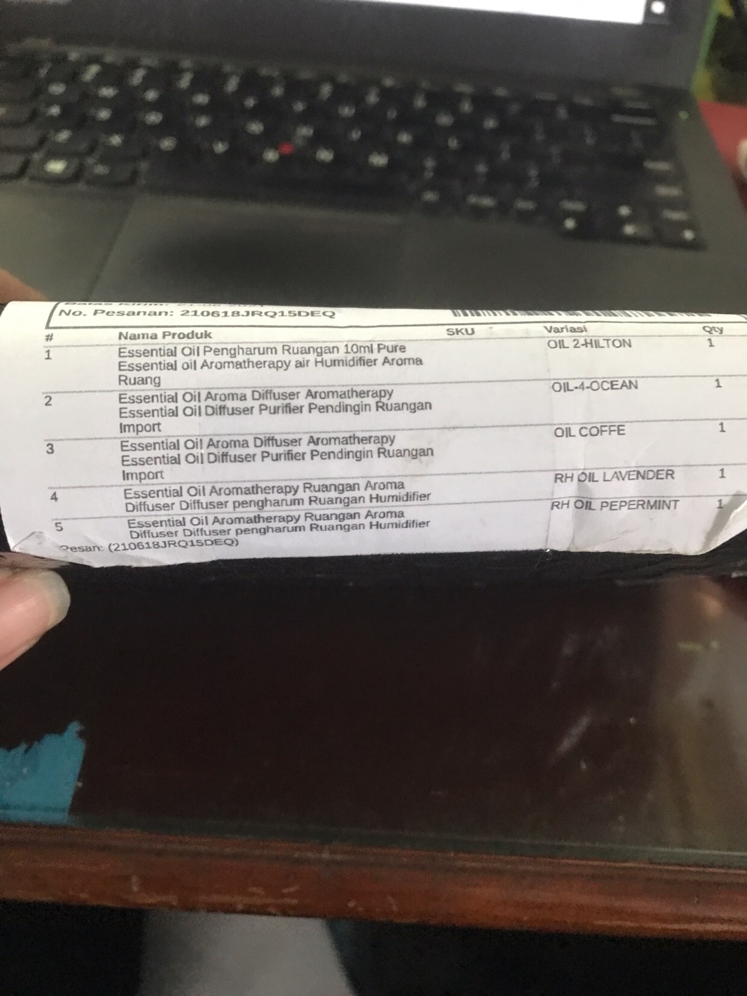 Essential Oil Aromatherapy Ruangan Aroma Diffuser Diffuser Pengharum Ruangan Humidifier