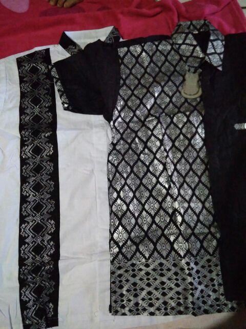Kemeja Batik Lengan Panjang 025 Nailo Batik Bmb026 Hem Batik Murah Seno Sogan Bakung Padi Manggar