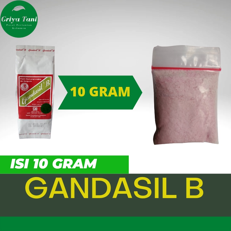 Pupuk Bunga Gandasil B Pupuk Bunga Dan Buah NPK Majemuk Fase Generatif Pembuahan