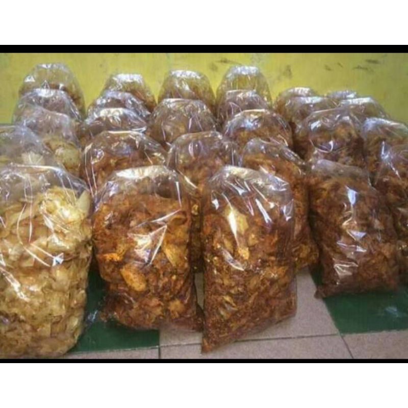 

Kripset ( KERIPIK SETAN ) anti galau 5kg