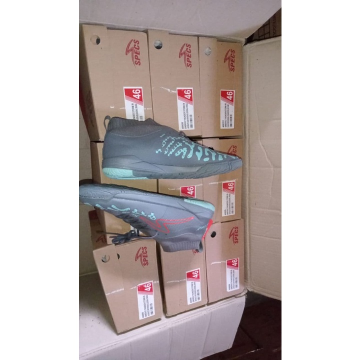 Sepatu Futsal Big Size Specs Flash, Swervo Thunderstorm, Cyanide Galaxy