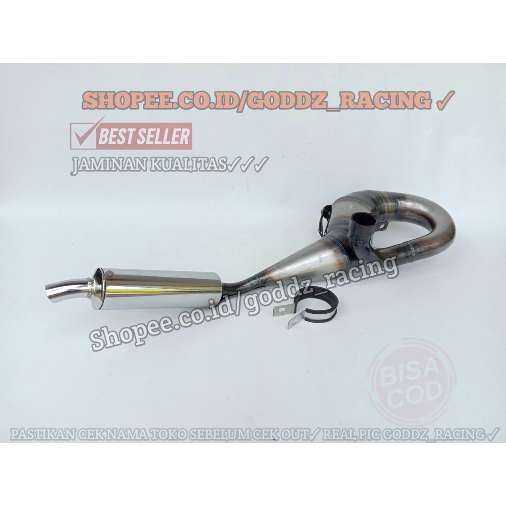 Knalpot Vespa Racing Kanan Vespa Px 125 Px 150 Sprint Vbb Excel 150 Super Dll