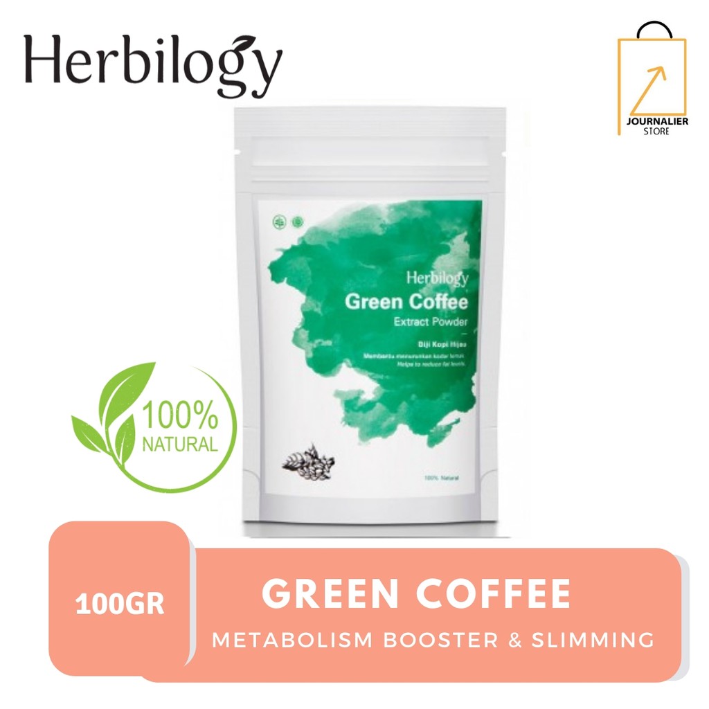 

HERBILOGY Green Coffee Extract Powder Biji Kopi Hijau 100gr