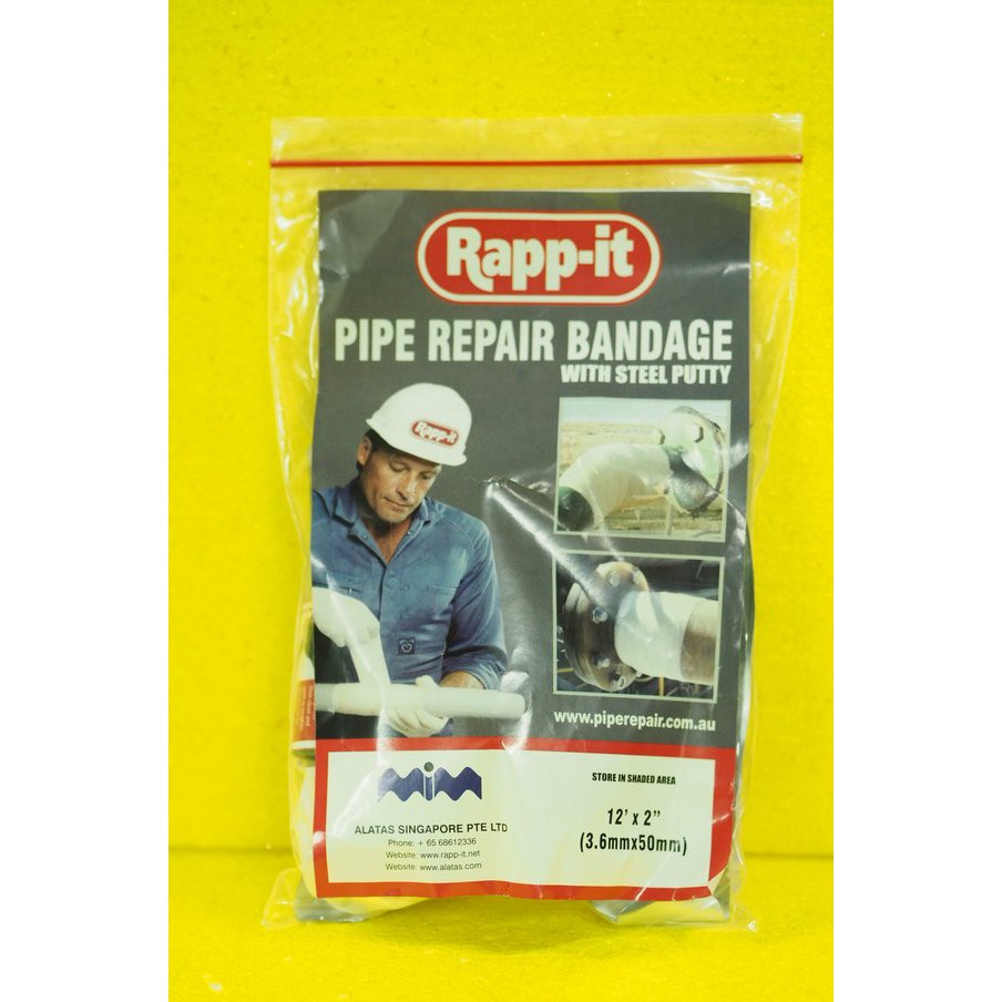 Jual RAPP IT PIPE REPAIR BANDAGE WITH STEEL PUTTY Shopee Indonesia