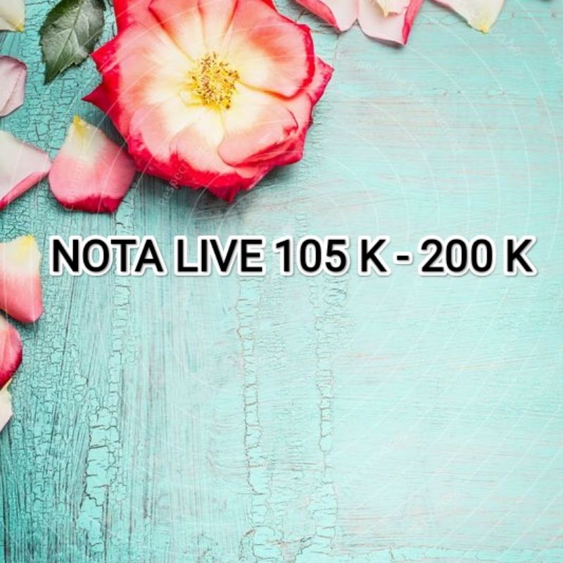 

NOTA LIVE 105 K - 200 K