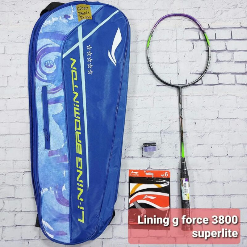 Lining gforce 3800 lite raket badminton