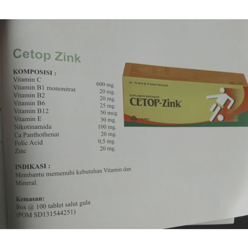 CetopZink@100tablet