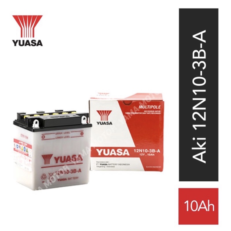 AKI ACCU BASAH 12N10-3B-A YUASA VESPA
