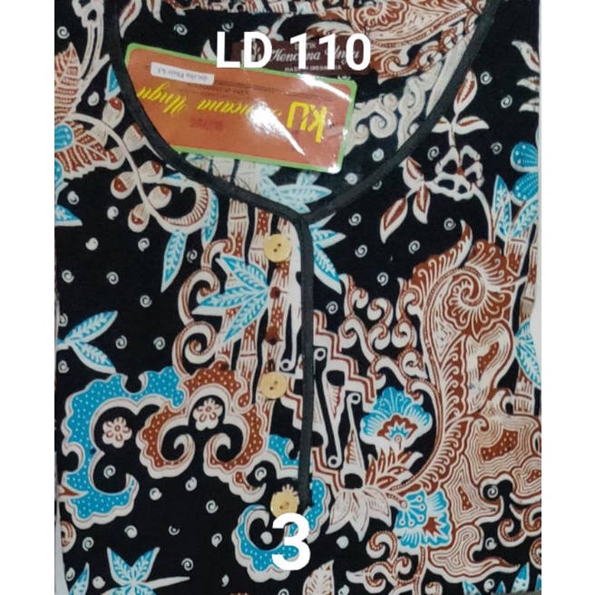 Daster Kencana Ungu Plisir K3 label coklat-92