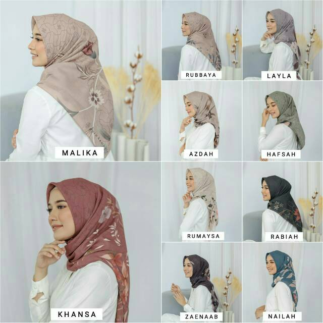 Purukambera New Islamic Pattern Series Voal Premium Scarf