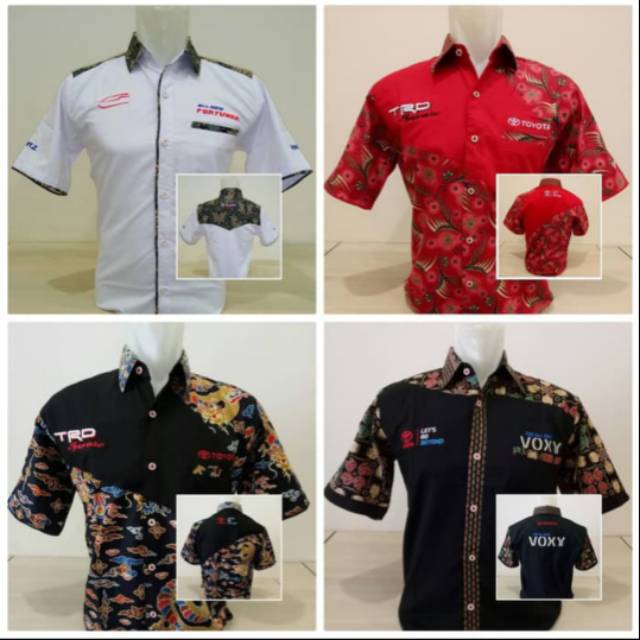 Pusat Grosir Kemeja Batik Mobil Fortuner Hem Pria Batik Otomotif Fremium 53lWWagTnwNBkj7