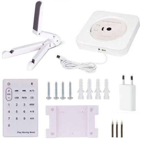 Tonivent CD Player Pemutar Kaset Bluetooth FM Radio - KC-808 Kualitas Terbaik