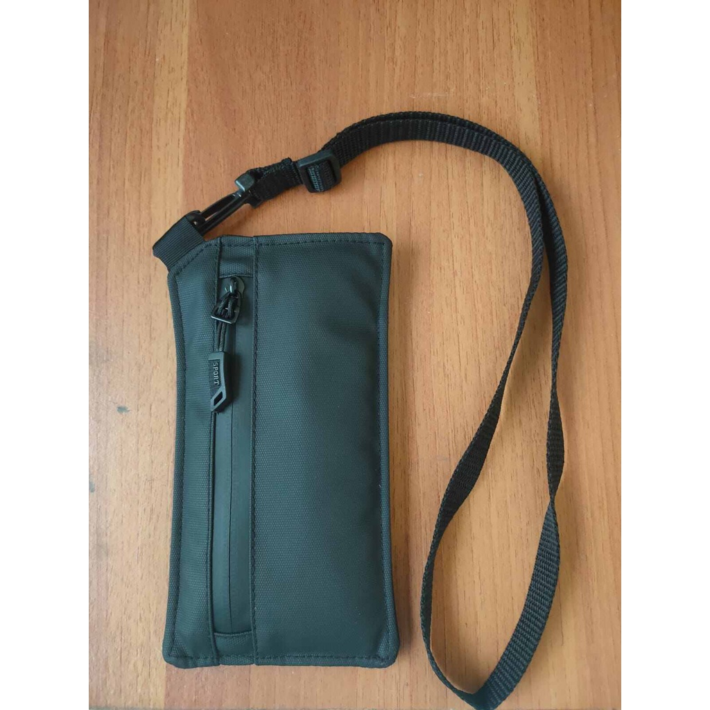 Tas Hp Anti air Realpick Hanging wallet Tas Leher Waterproof