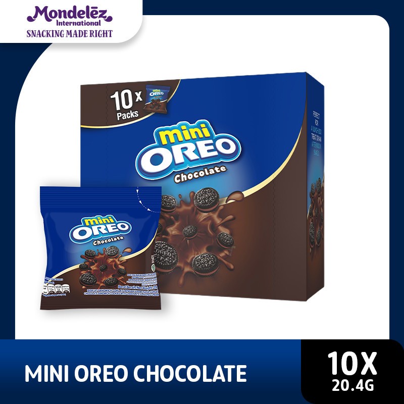 

Mondelez Oreo Mini Coklat Pouch 10x23gr