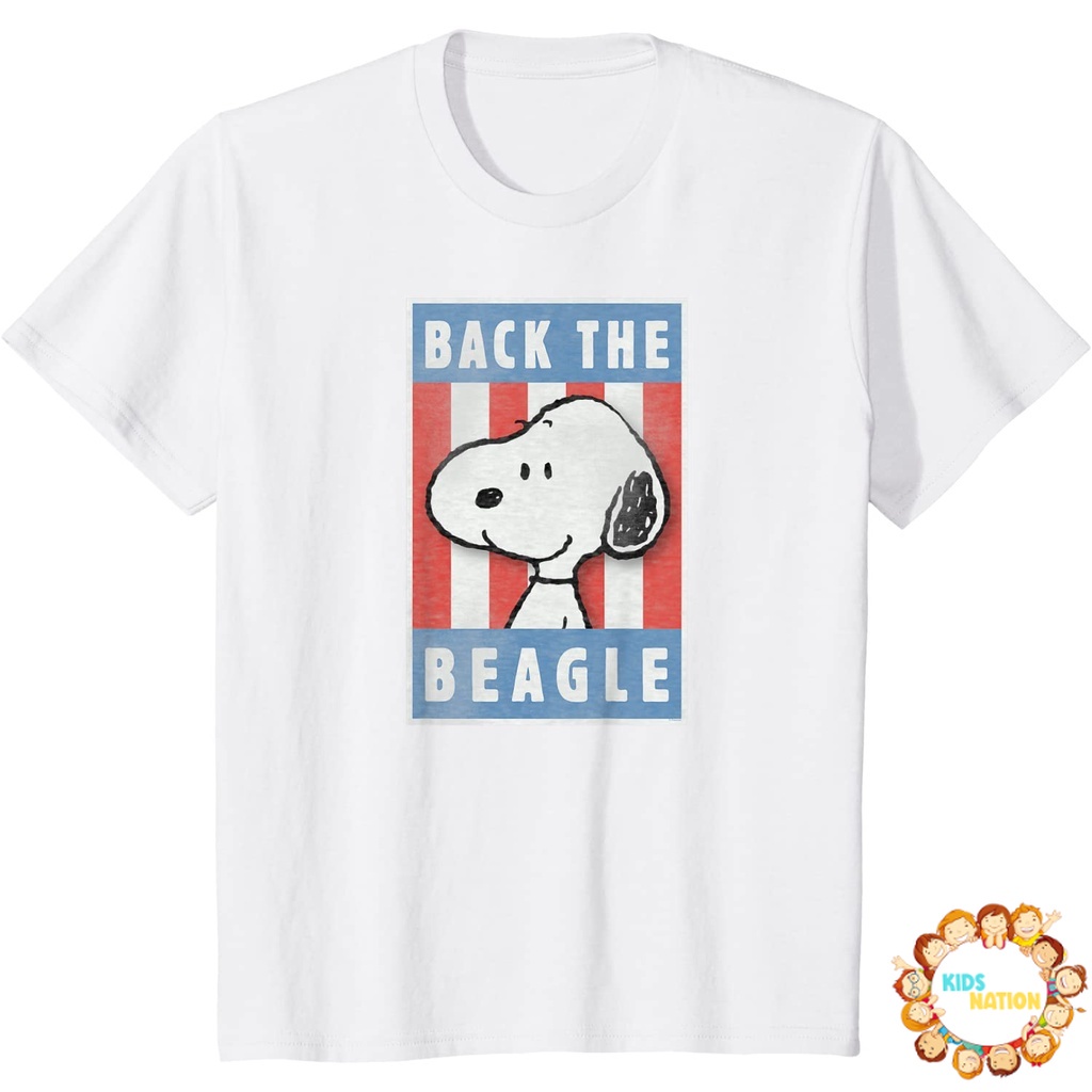 Baju anak Peanuts Snoopy Back The Beagle T-Shirt