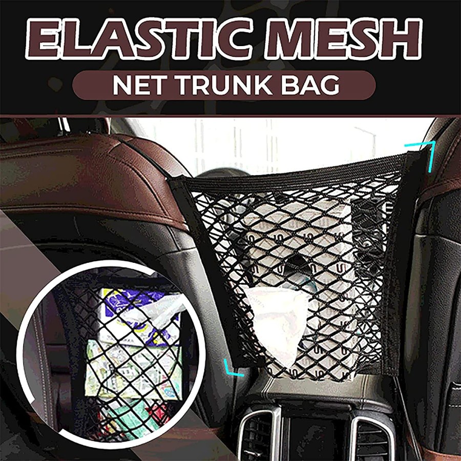 Jaring Tengah Jok Mobil Car Seat Organiser High Quality