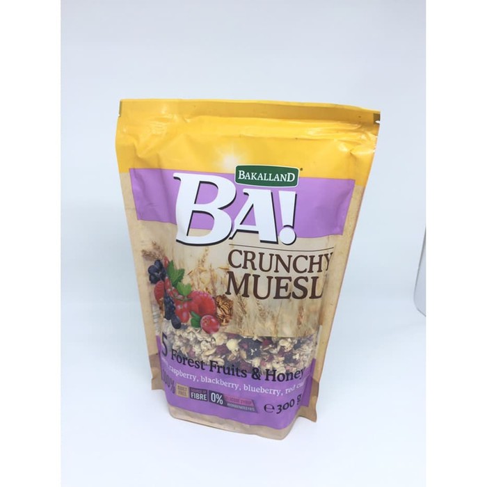 Jual Ba! Muesli With 5 Forest Fruit 300Gr Shopee Indonesia