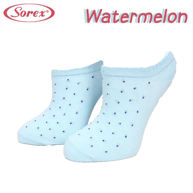 Sorex Kaos Kaki Wanita Watermelon Ankle Socks Semata Kaki Freesize K 8202