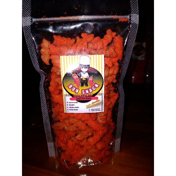 

Makaroni (kriwil) super pedas 100gr