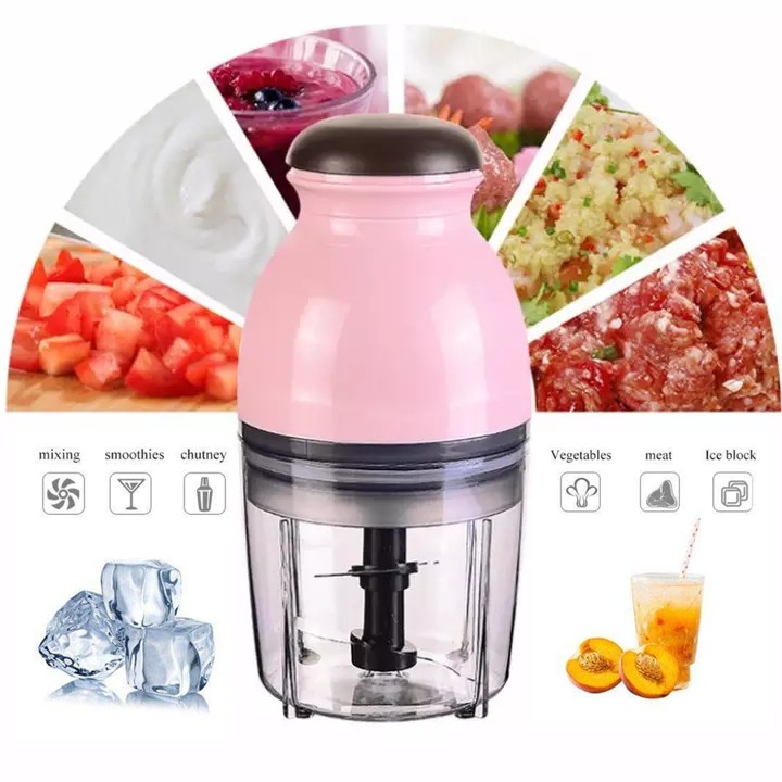 Blender CAPSULE / Penggiling Daging kapsul MINI / Mesin Penggiling Pencacah Daging Sayur Buah