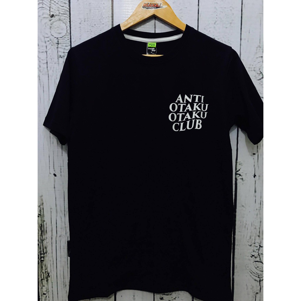 Kaos Anti Otaku Otaku Club Black