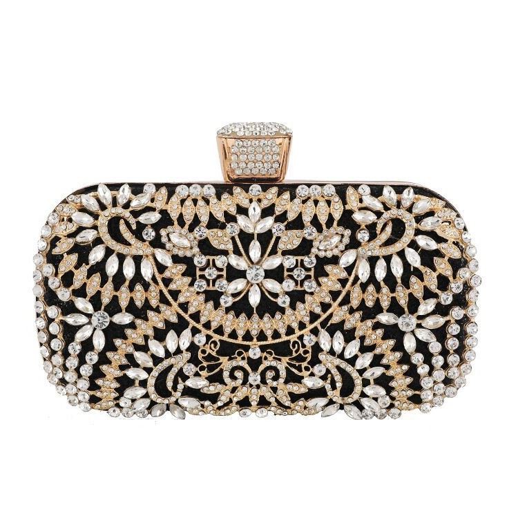 BJ212103 - BLACK/GOLD/SILVER - TAS PESTA CLUTCH FASHION MODIS DOMPET IMPORT TAS WANITA FASHION IMPORT MODIS ELEGAN TERMURAH TERLARIS TERBARU BAGSTORE JAKARTA TAS BATAM JT12103 CR7805 BQ3440 LT2182