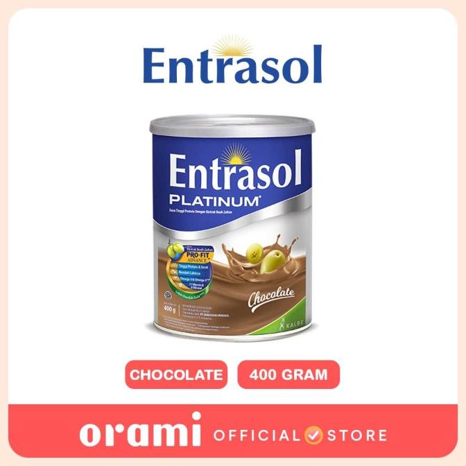 

[COD] ENTRASOL PLATINUM CHOCOLATE 400 G [COD]