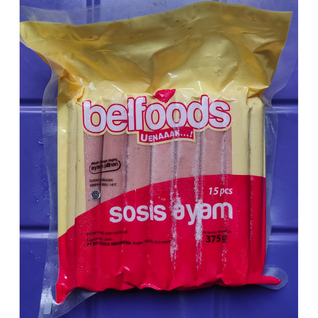 

Belfoods Uenaaak Sosis Ayam 375 gram BOGOR KOTA