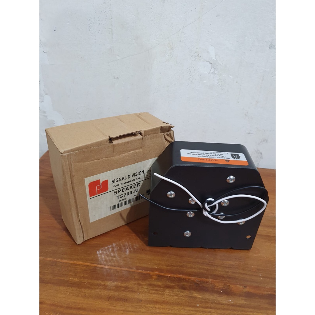 Federal Signal Original Toa Speaker Slim 200w TS200n patwal sirene Toa Sirine Tipis Klakson speaker Toa Polisi 200 watt magnet besar SERINE Horn 200 100 w wat Federal signal spull 66 mm untuk SENKEN LANDUN WHELEN Patwal murni untuk Ambulance Paspamres Res