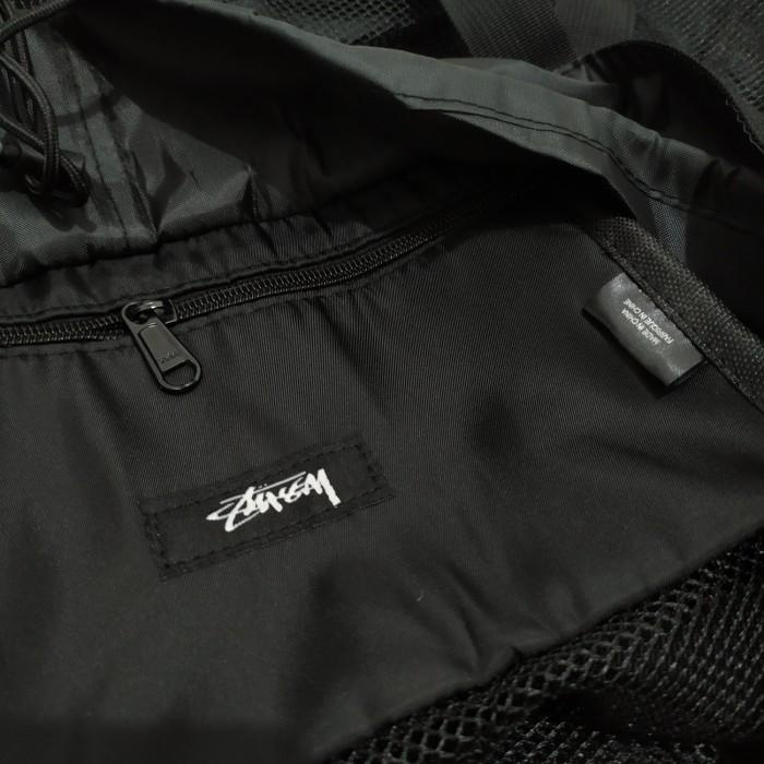 Stussy mesh beach tote bag