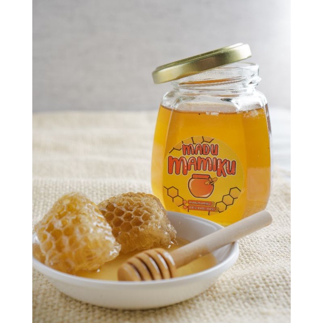 

HONEYCOMBINJAR - madu hutan asli - alami - 250gram