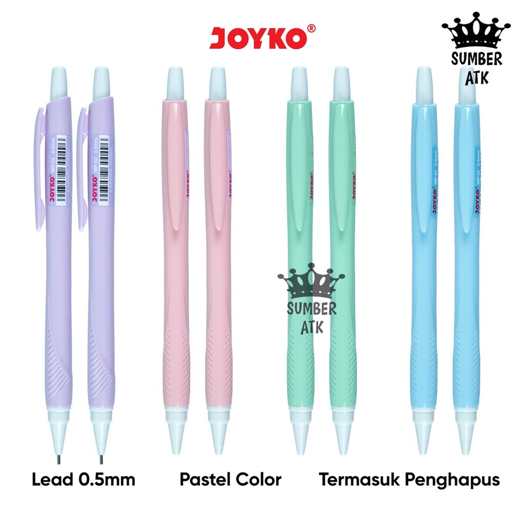 

Mechanical Pencil Pensil Mekanik Joyko MP-52 0.5 mm