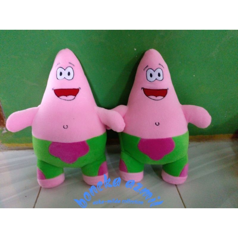 Boneka patrick size m ukuran 35 cm