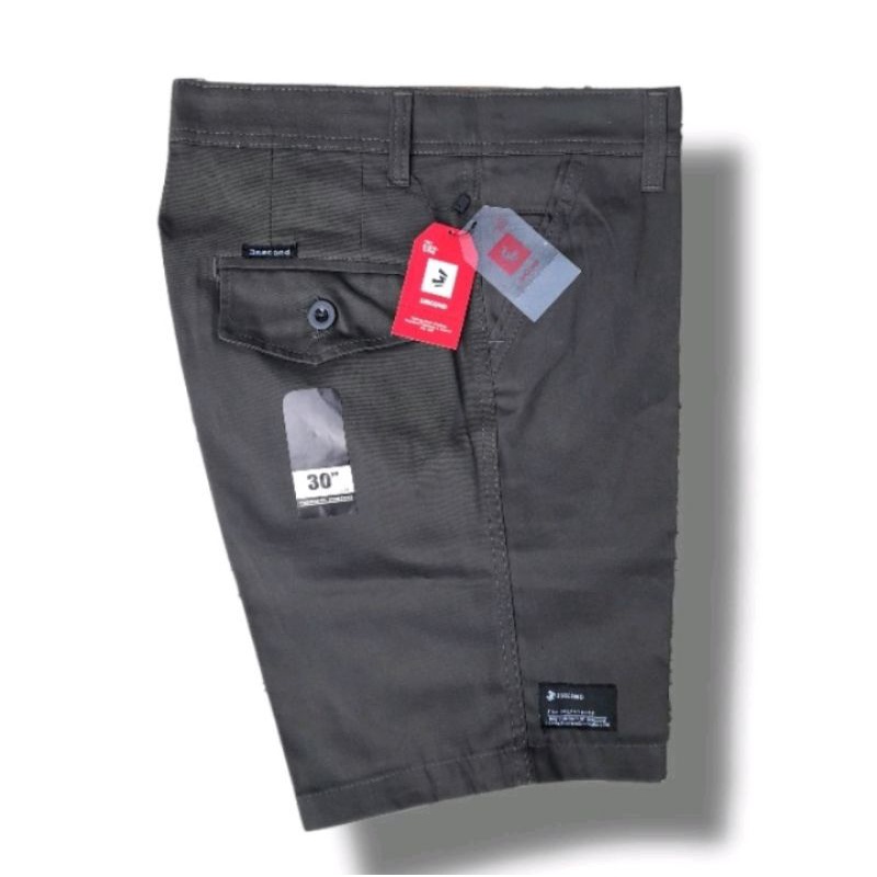 Hanzco Celana Chinos Pendek Pria Premium Bahan Katun Melar