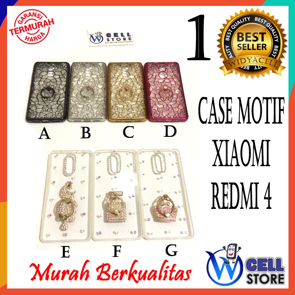 [WCELL] Hard Case / HardCase Motif Xiaomi Redmi 4, 4Prime