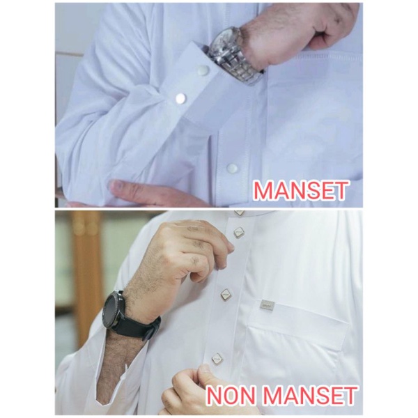 JUBAH AL HARAMAIN KANCING PREMIUM PUTIH MANSET & NON MANSET ORIGINAL VIETNAM TERBARU WARNA PUTIH PRE