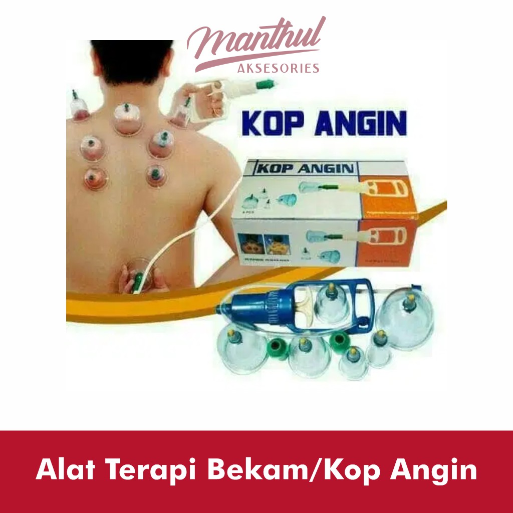 Kop Angin 6in1 Alat Bekam Isi 6 Kop badan Alat Terapi