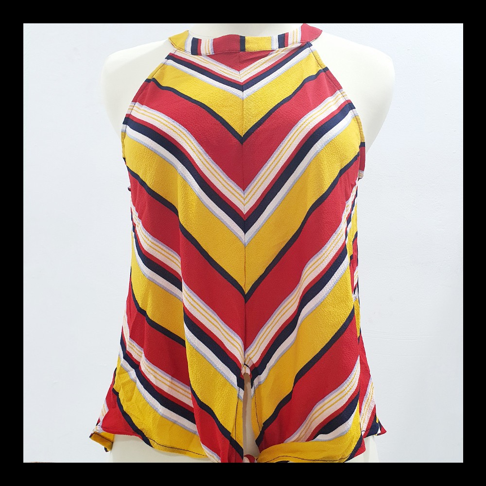 Sleeveless Blouse Casual Branded Sisa Export Termurah