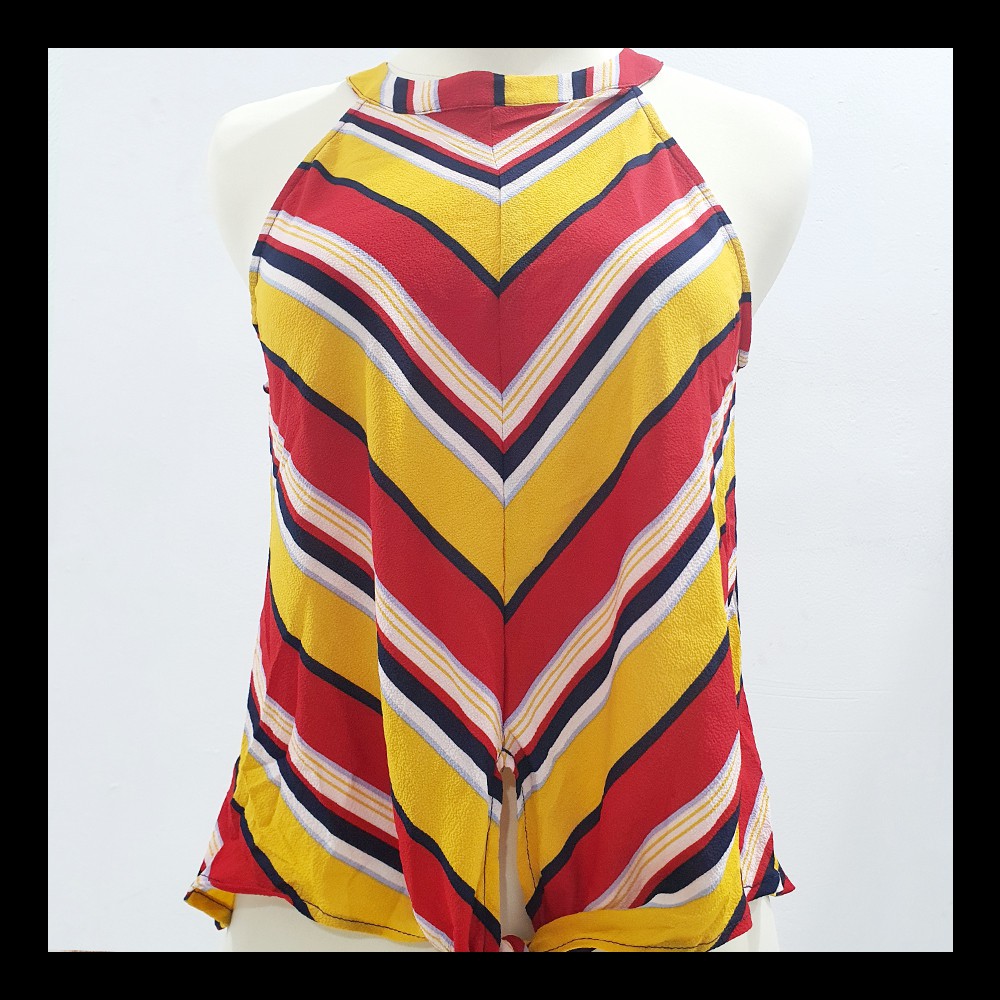 Sleeveless Blouse Casual Branded Sisa Export Termurah