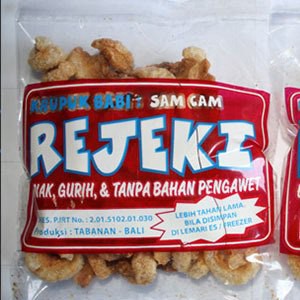 Kerupuk Rejeki Kulit, Samcam 70Gram - Kulit