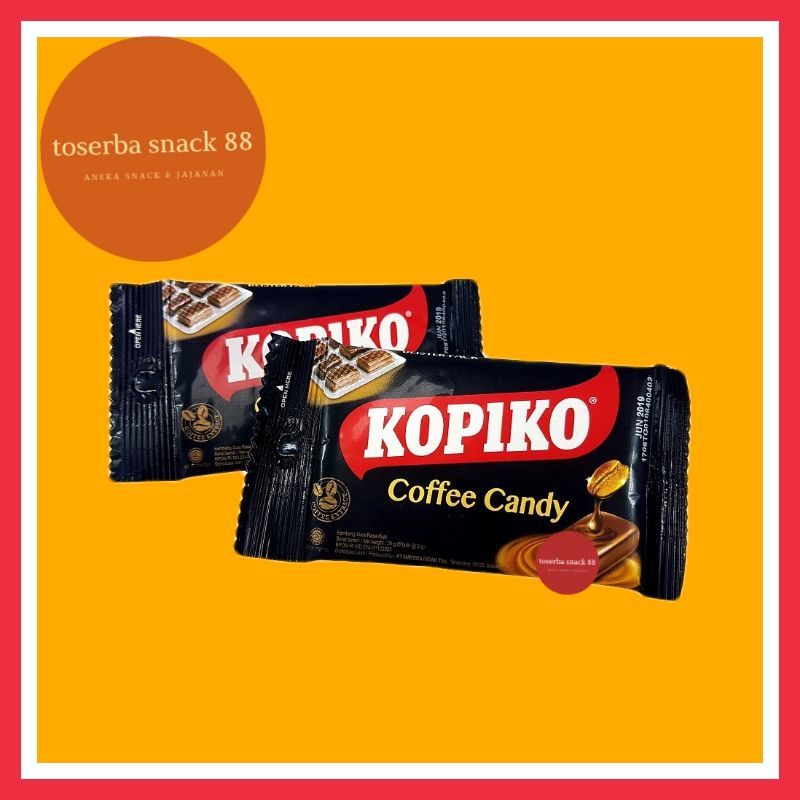 

KOPIKO COFFEE CANDY BLISTER PACK/Permen Rasa Kopi (3 gram × 8 pcs)