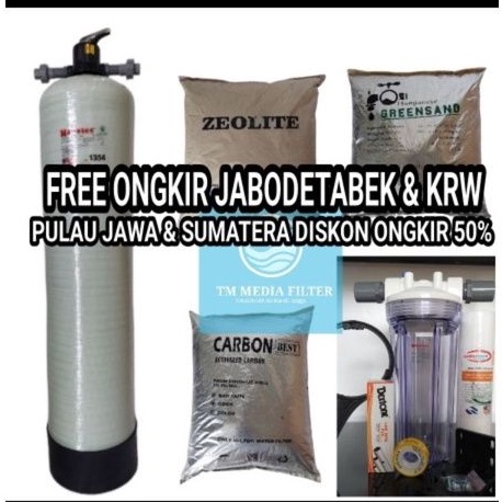FILTER AIR FRP NANOTEC 1354.untuk air zat besi tinggi