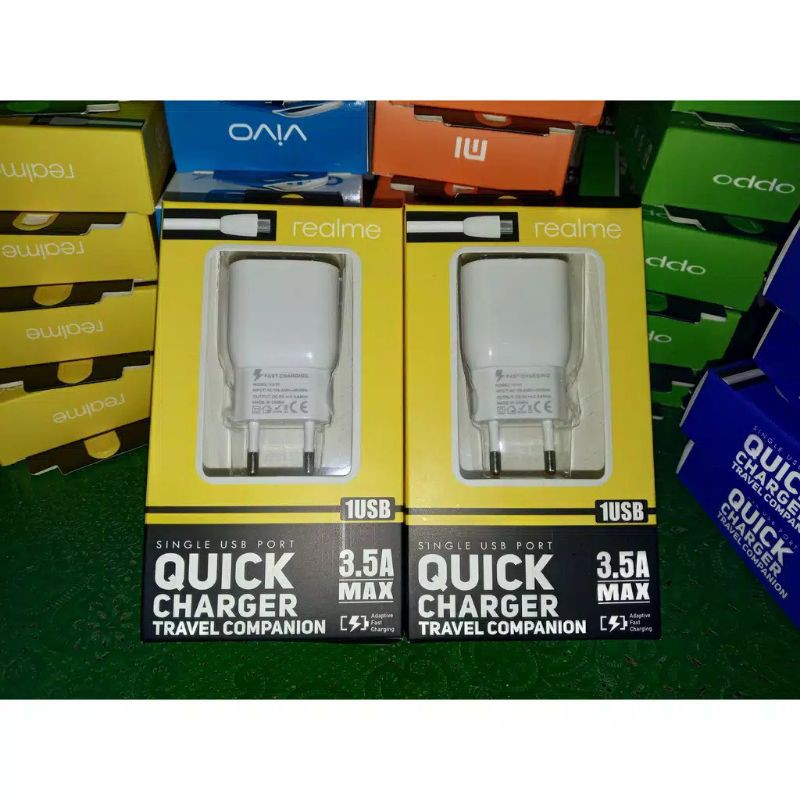 CHARGER / TC 3.5A Branded Quick LED Micro USB For Android