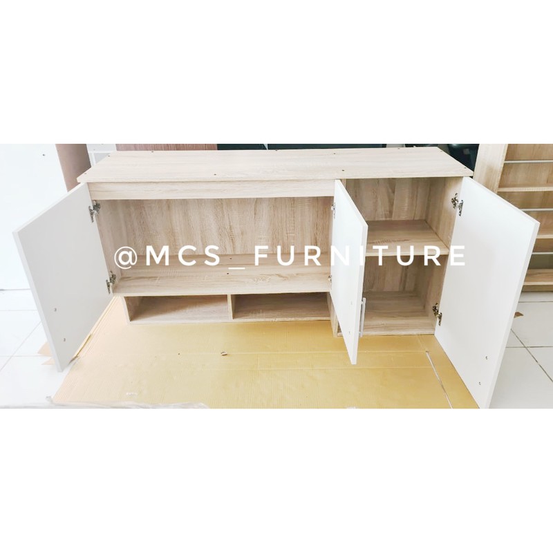 Kitchen Set Polos 3 Pintu Dahlia- MCS Furniture Mebel Semarang