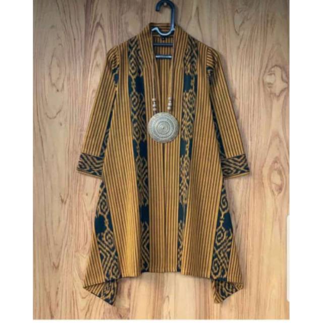 Outer tenun - outer etnik - blouse etnik - blouse tenun